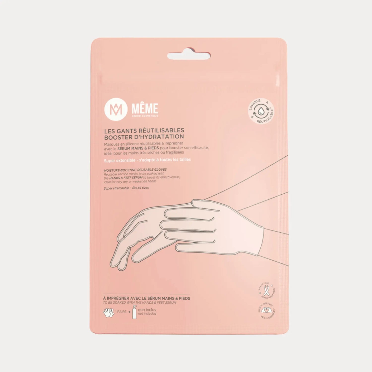 Même Cosmetics - Les gants en silicone - soka