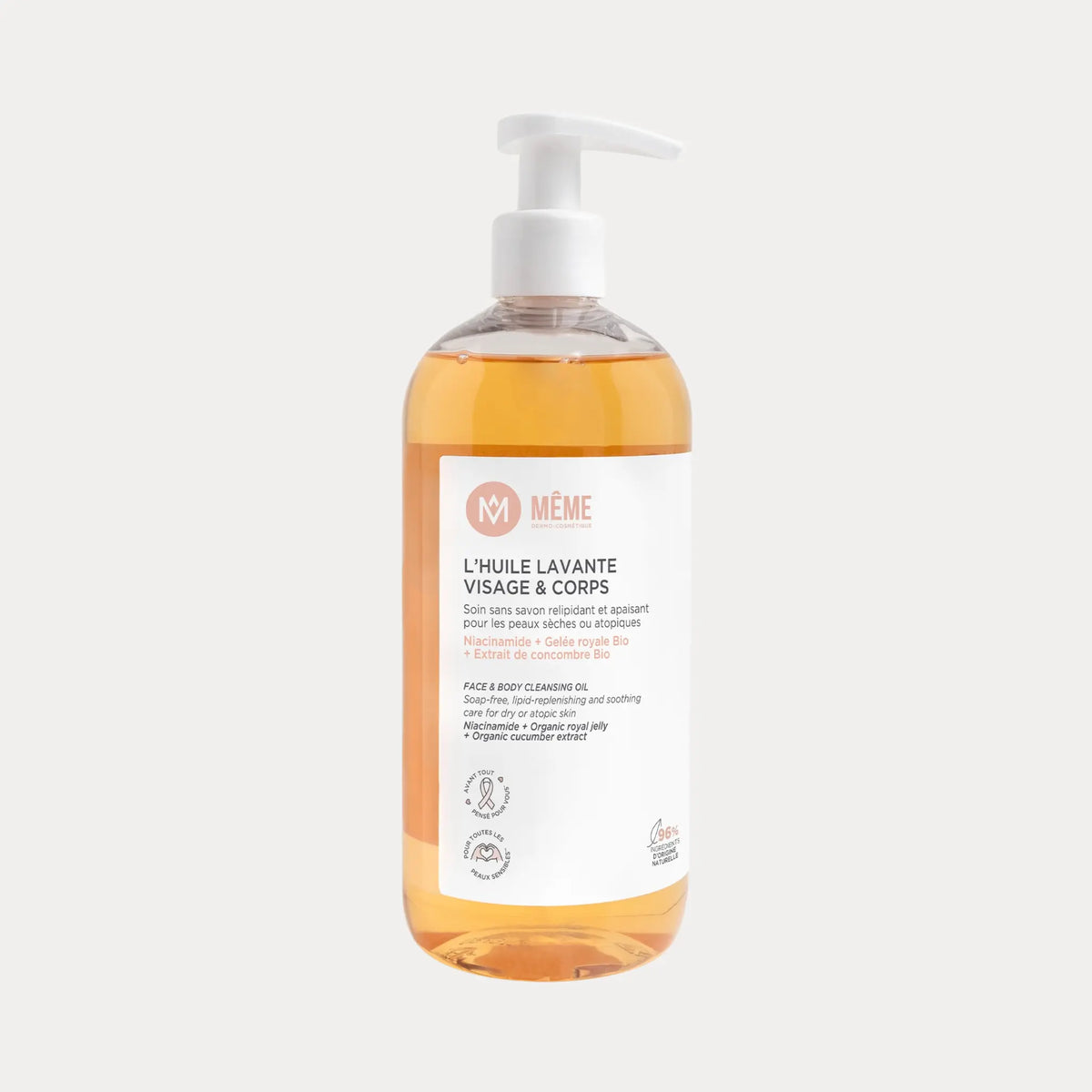MÊME Cosmetics - Körper- und Gesichtswaschöl 500 ml - soka