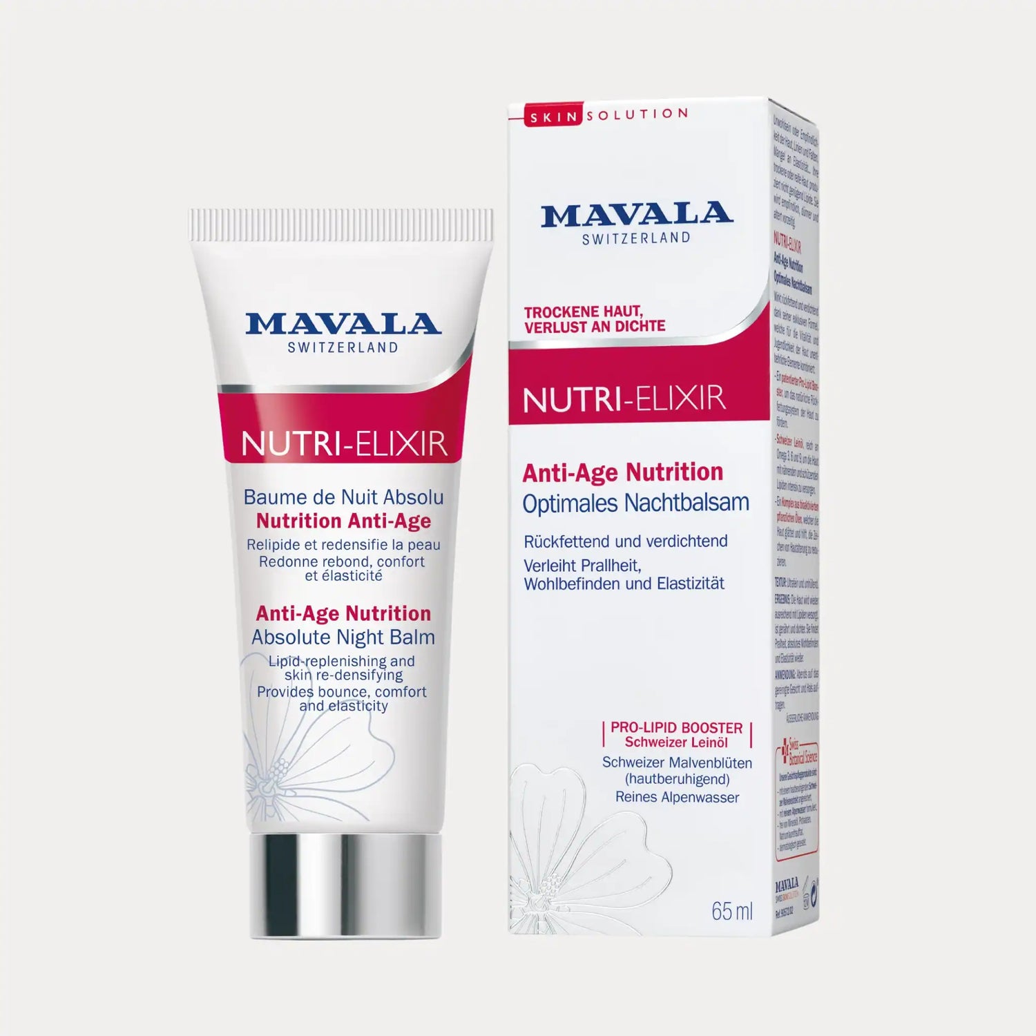 MAVALA - Nutri - Elixir Anti - Age Nutrition Optimaler Nachtbalsam - soka
