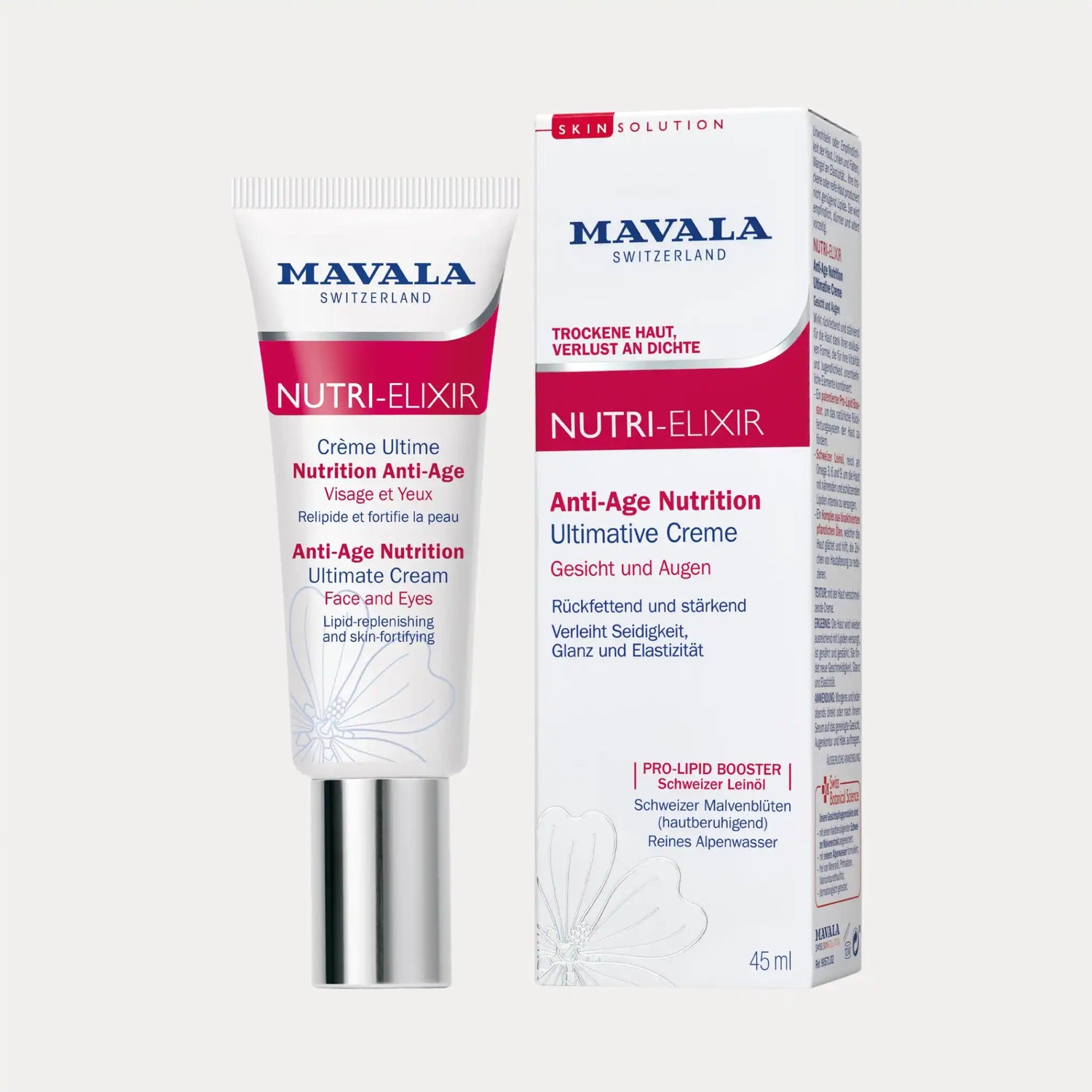 MAVALA - Nutri - Elixir Anti - Age Nutrition Ultimative Creme - soka