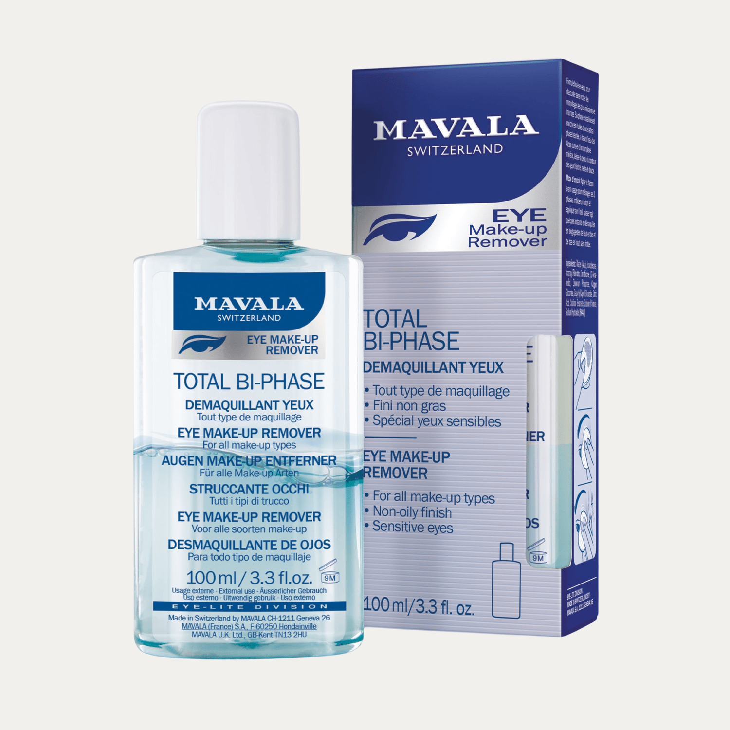 MAVALA - Total Bi - Phase Augen - Make - up Entferner - soka