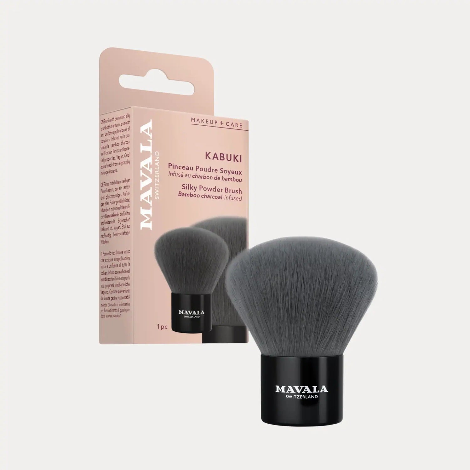 MAVALA - Kabuki Seidenweicher Puder - Pinsel - soka