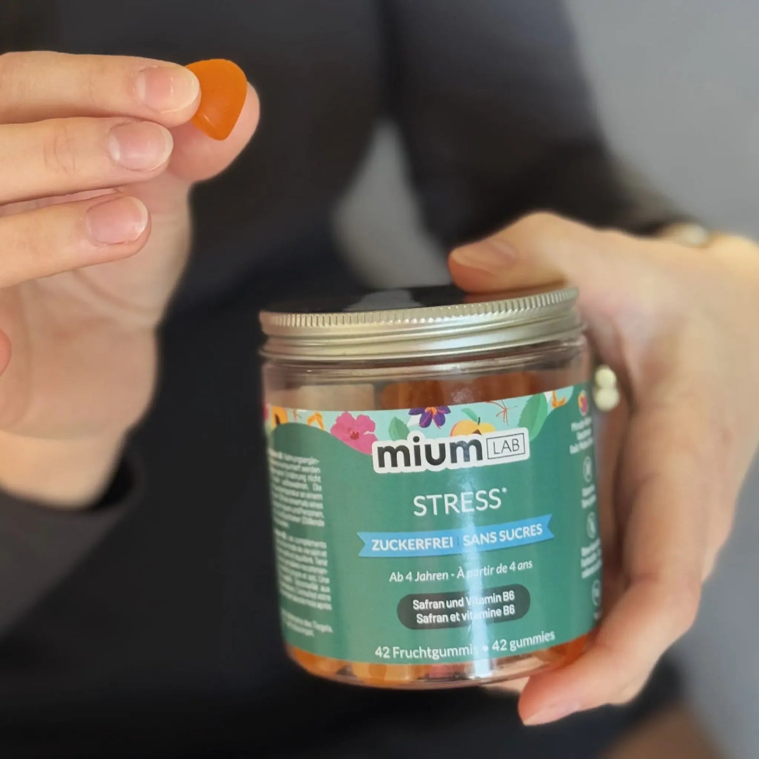 Mium Lab Stress Gummis Kundenstimme soka.ch