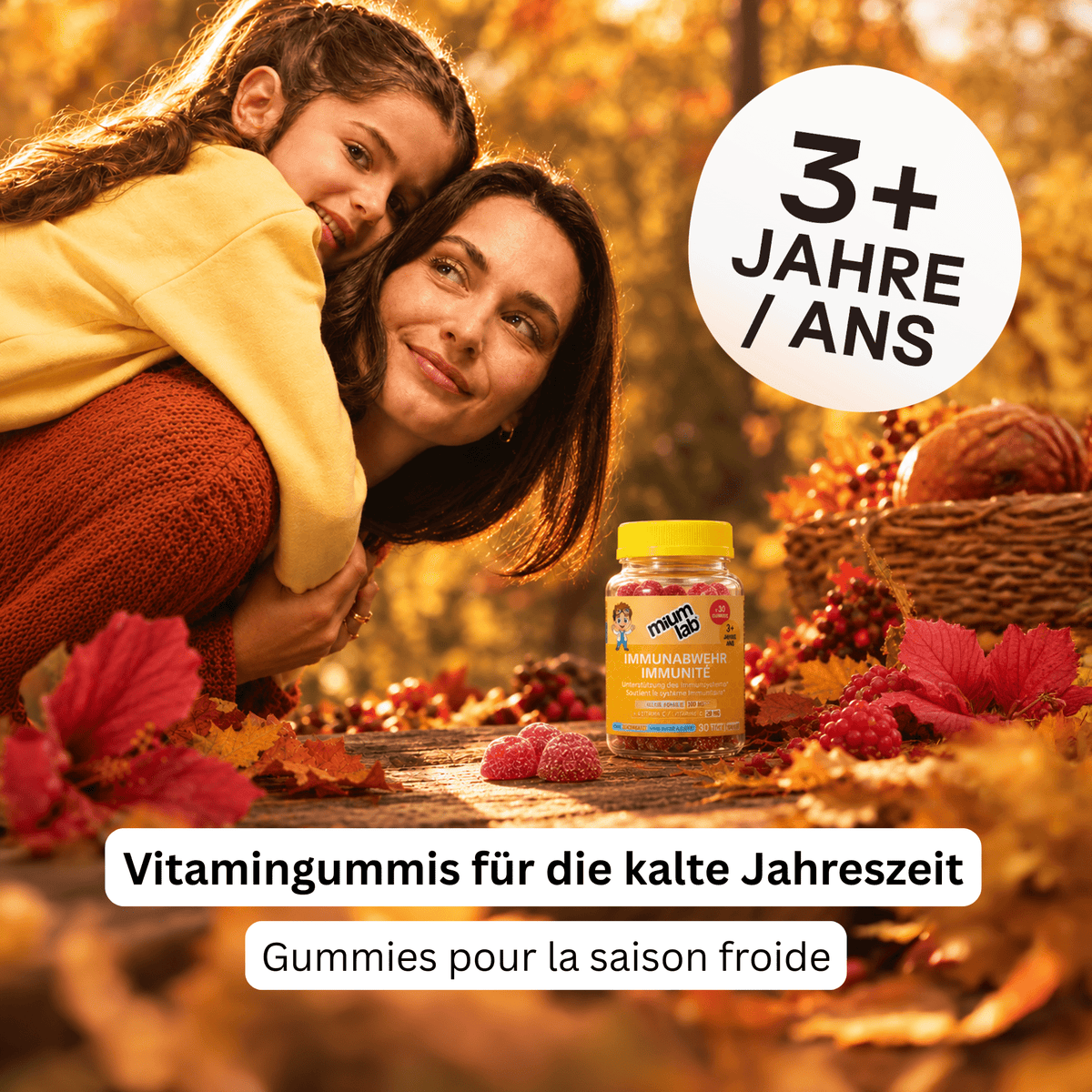 Mium Lab Kids Immunabwehr Vitamingummis - soka