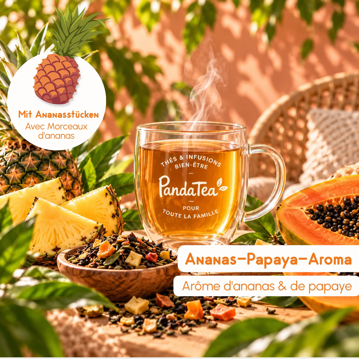 Panda Tea - Slim Fit - soka