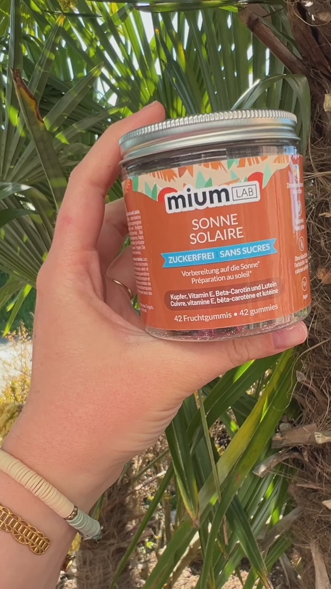Mium Lab Gummies Vitamines Solaire