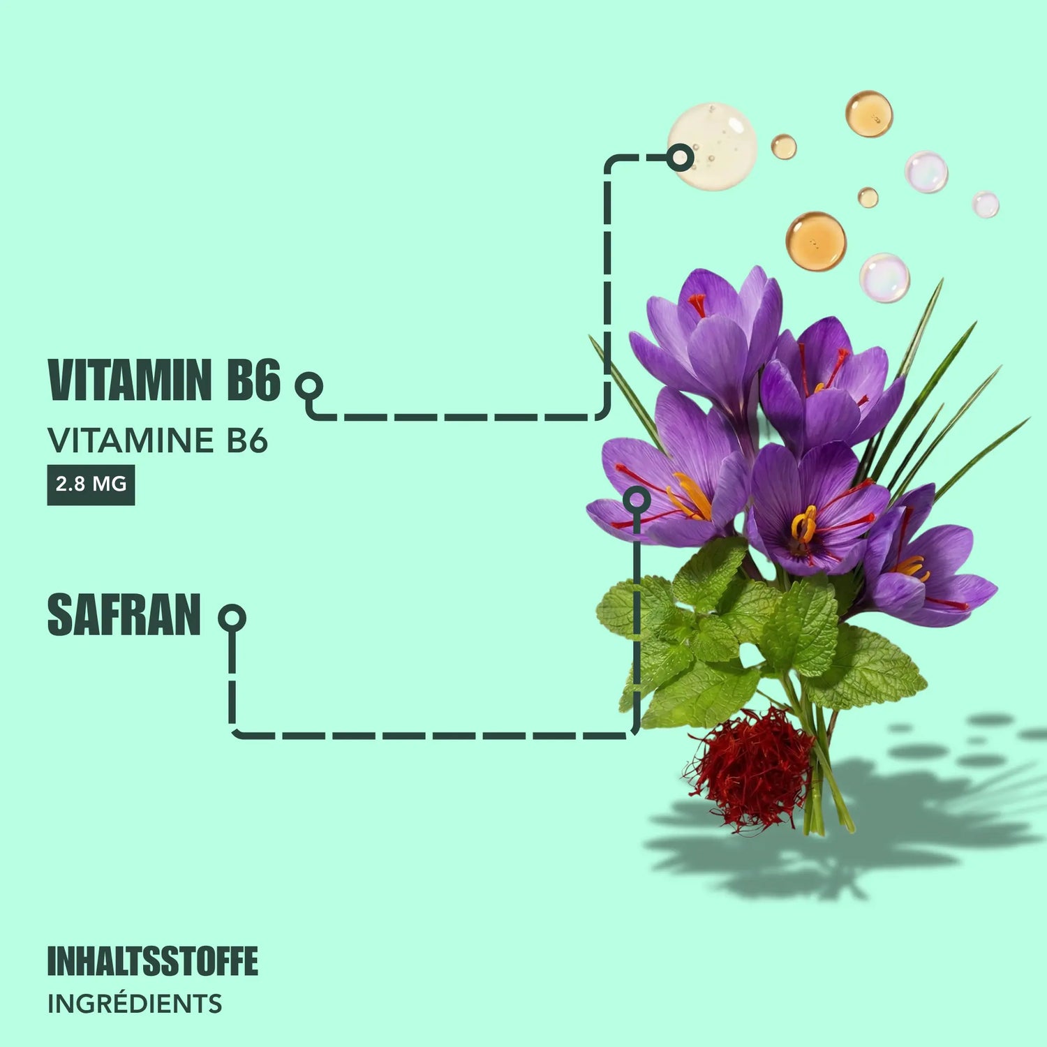 Mium Lab Stress Gummis Inhaltsstoffe soka.ch