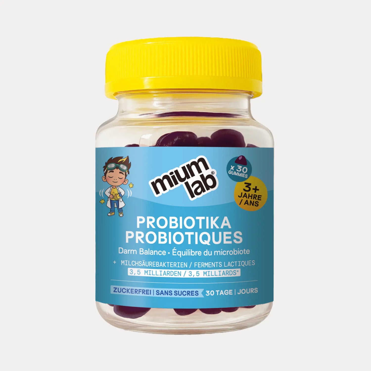 Mium Lab Kids Probiotika Gummis Darmflora Kinder soka.ch