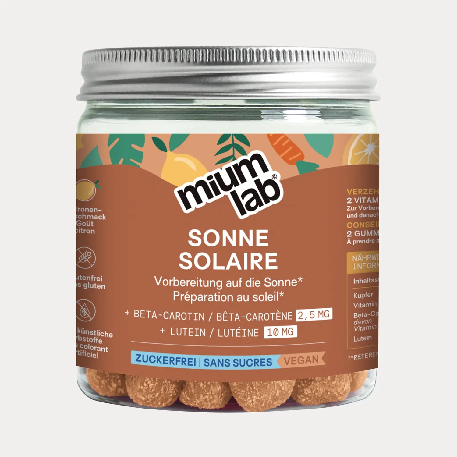 Mium Lab Sonne Vitamingummis - soka