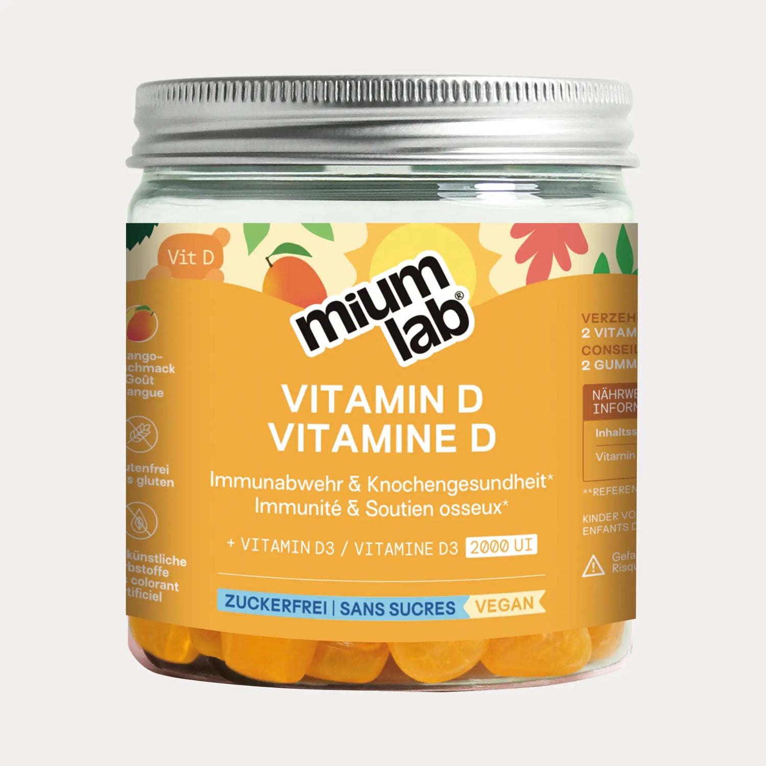 Mium Lab Vitamin D Gummis - soka