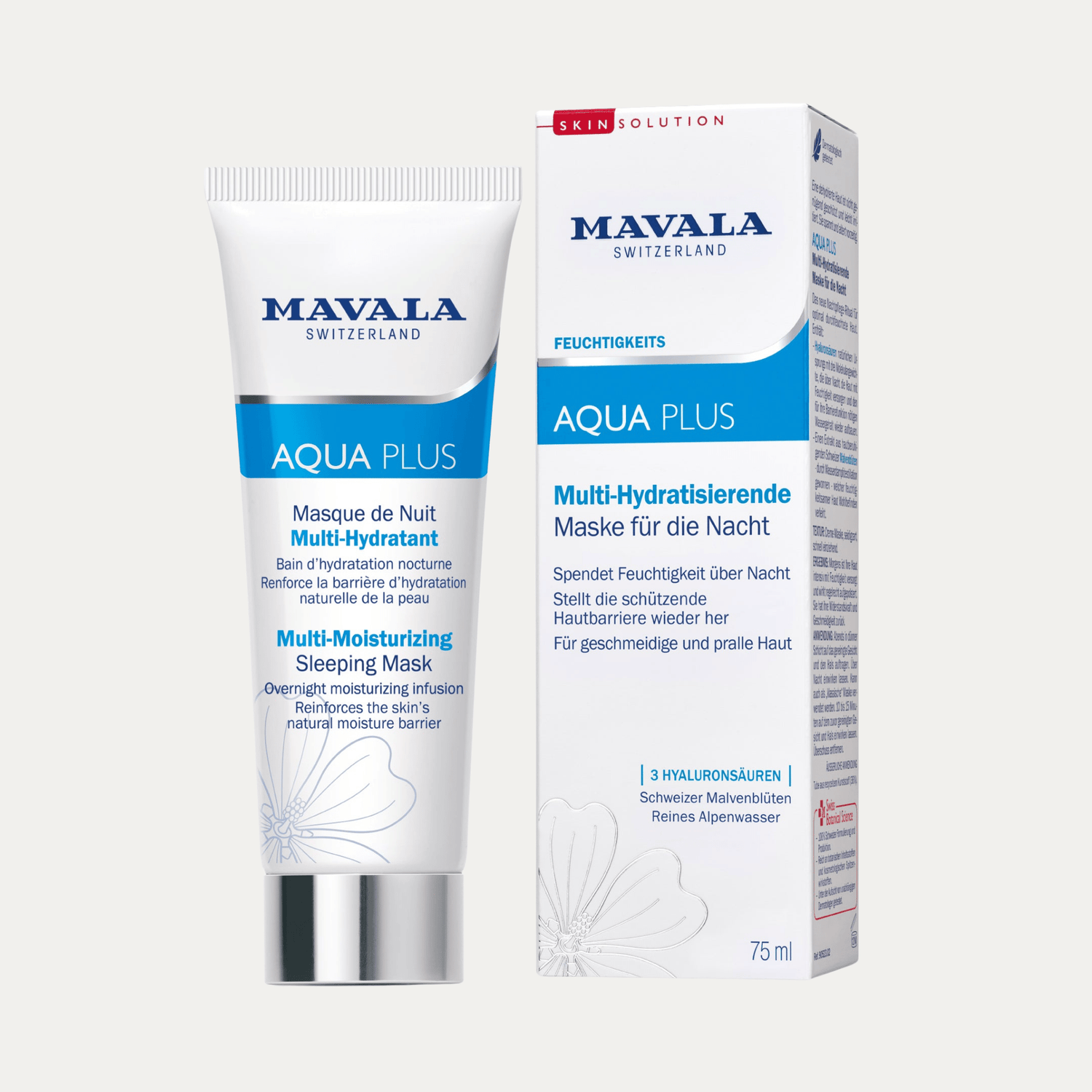 MAVALA - Aq+ Multi - Hydratisierende Maske Für Die Nacht - soka
