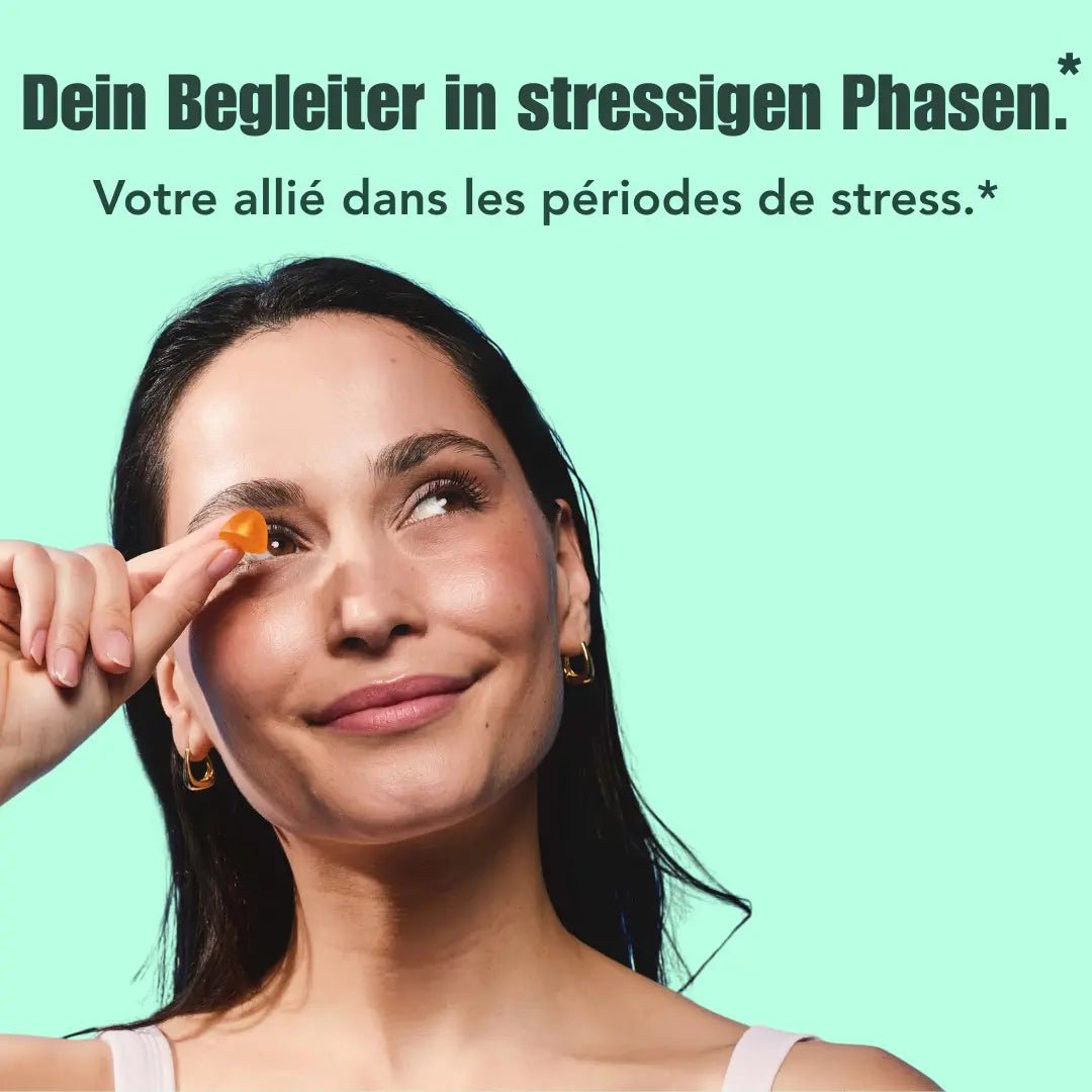 Mium Lab Stress Gummis Stimmungsbild Pfirsich Hibiskus soka.ch