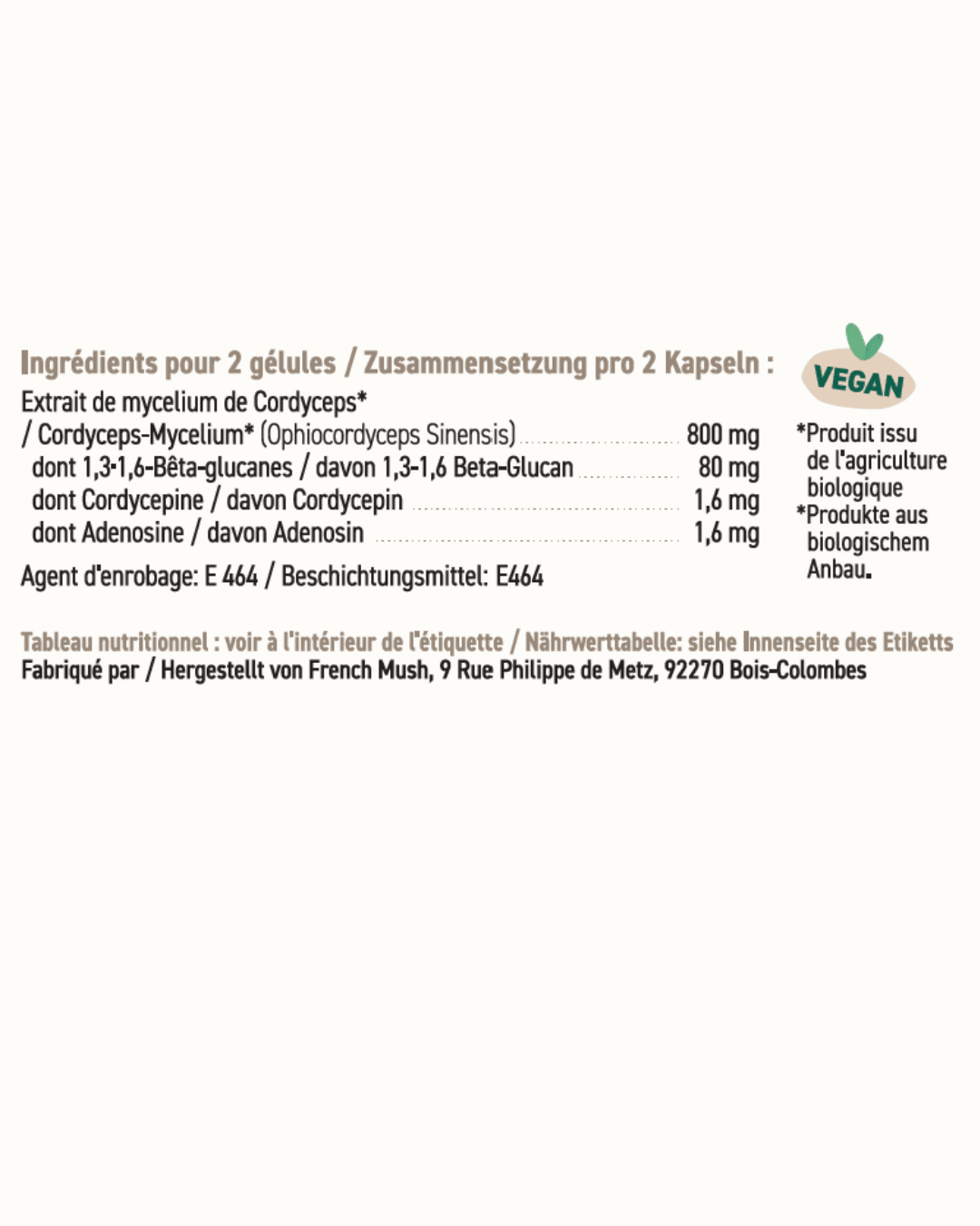 French Mush – Cordyceps - soka