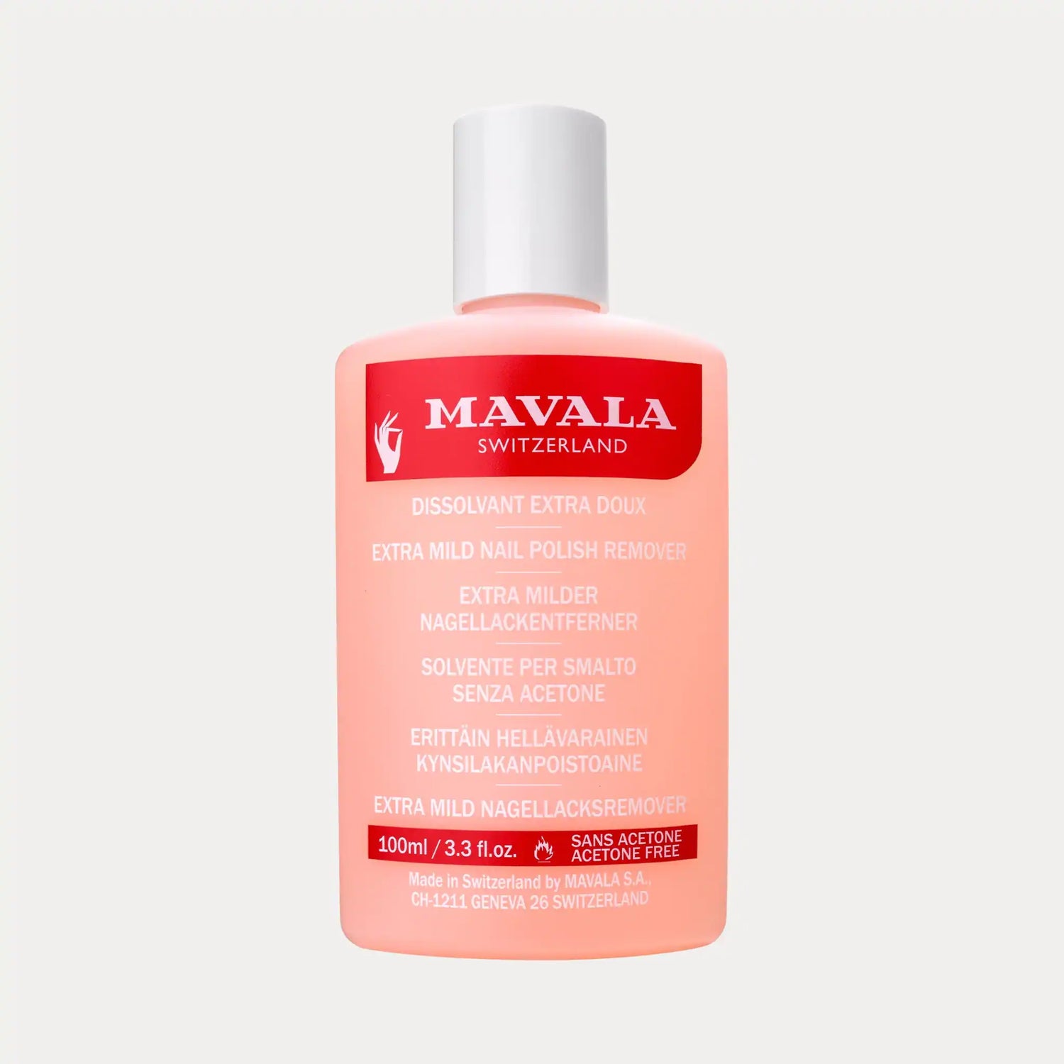 MAVALA - Extra - Milder Nagellackentferner - rosa - soka