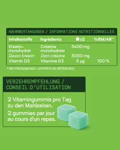 Mium Lab Kreatin Vitamingummis - soka