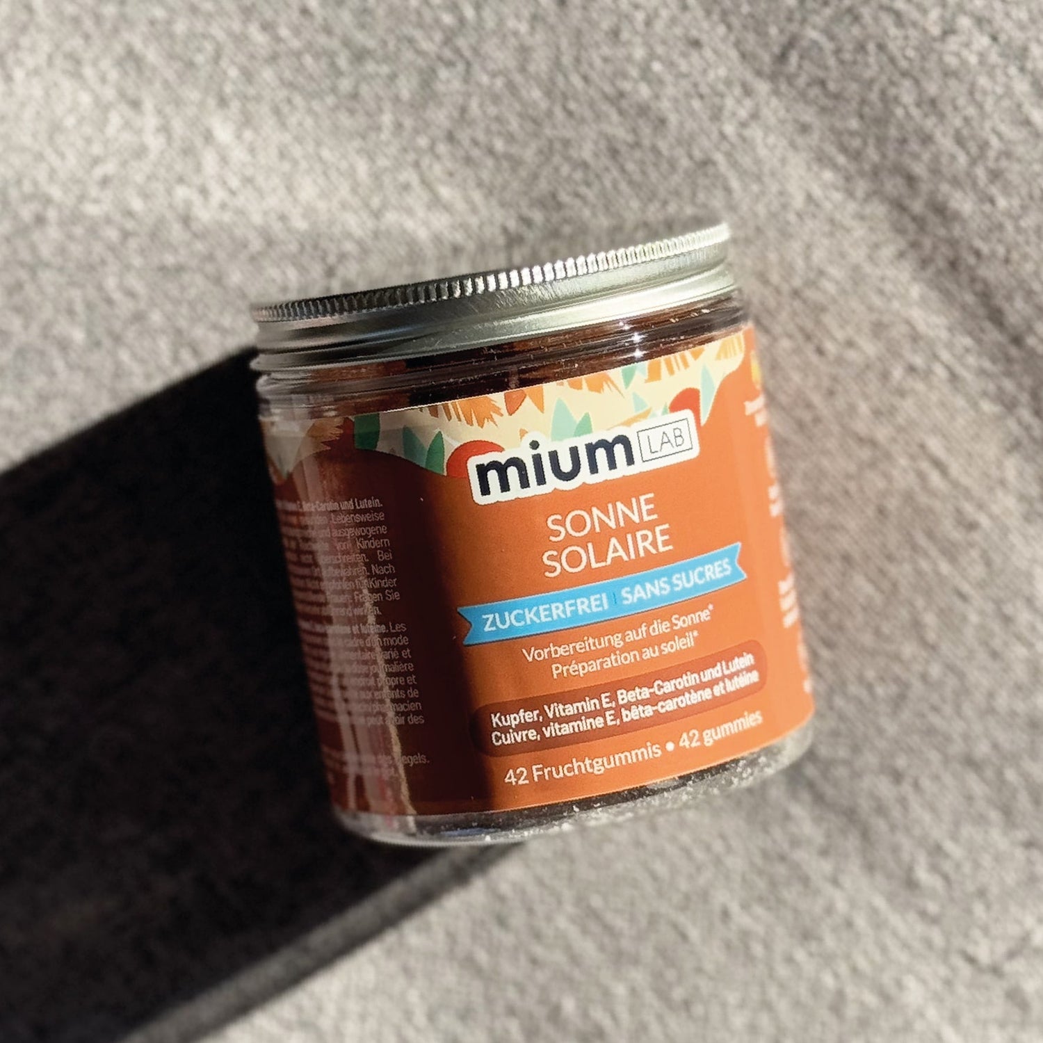 Mium Lab Sonne Vitamingummis