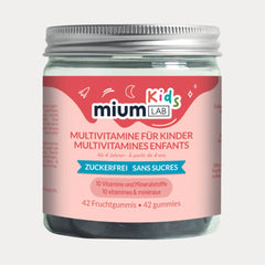 Mium Lab Multivitamine Kinder Produktbild Vitamin C Zink Selen soka.ch