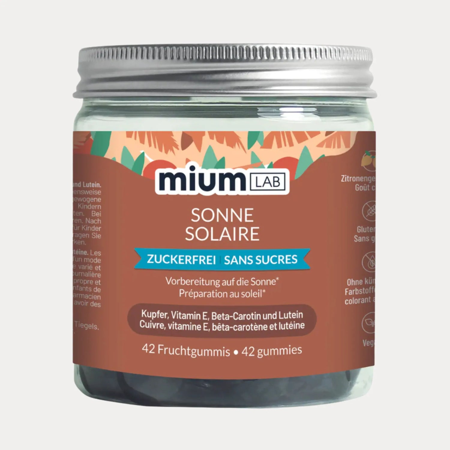 Mium Lab Sonne Vitamingummis