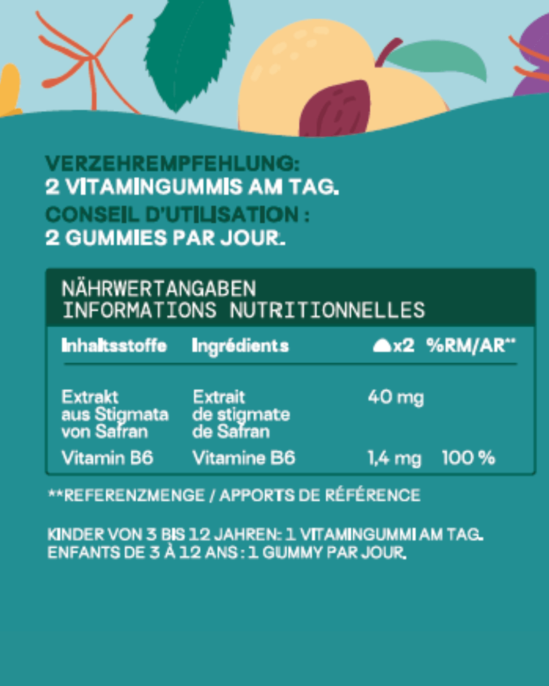 Mium Lab Stress Vitamingummis - soka