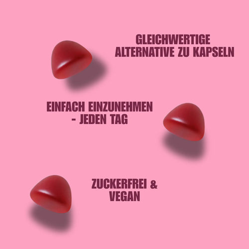 Vitamine, die man gerne nimmt.