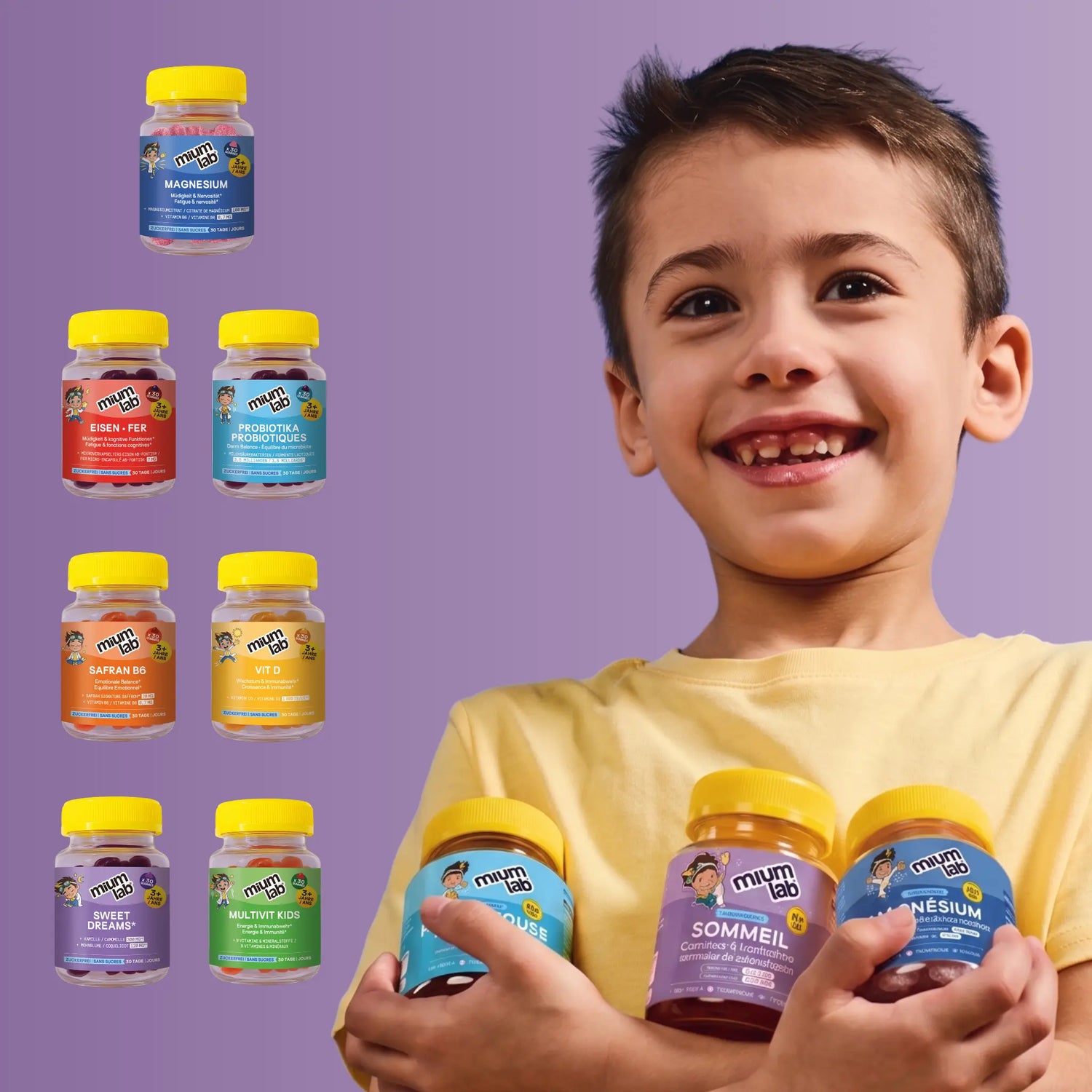 Mium Lab Kids Sweet Dreams Gummis Detail soka.ch