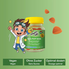 Mium Lab Kids Multivit Inhaltsstoffe Vitamin C Zink soka.ch