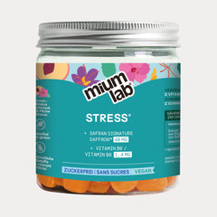 Mium Lab Stress Vitamingummis Safran-Extrakt Vitamin B6 soka.ch